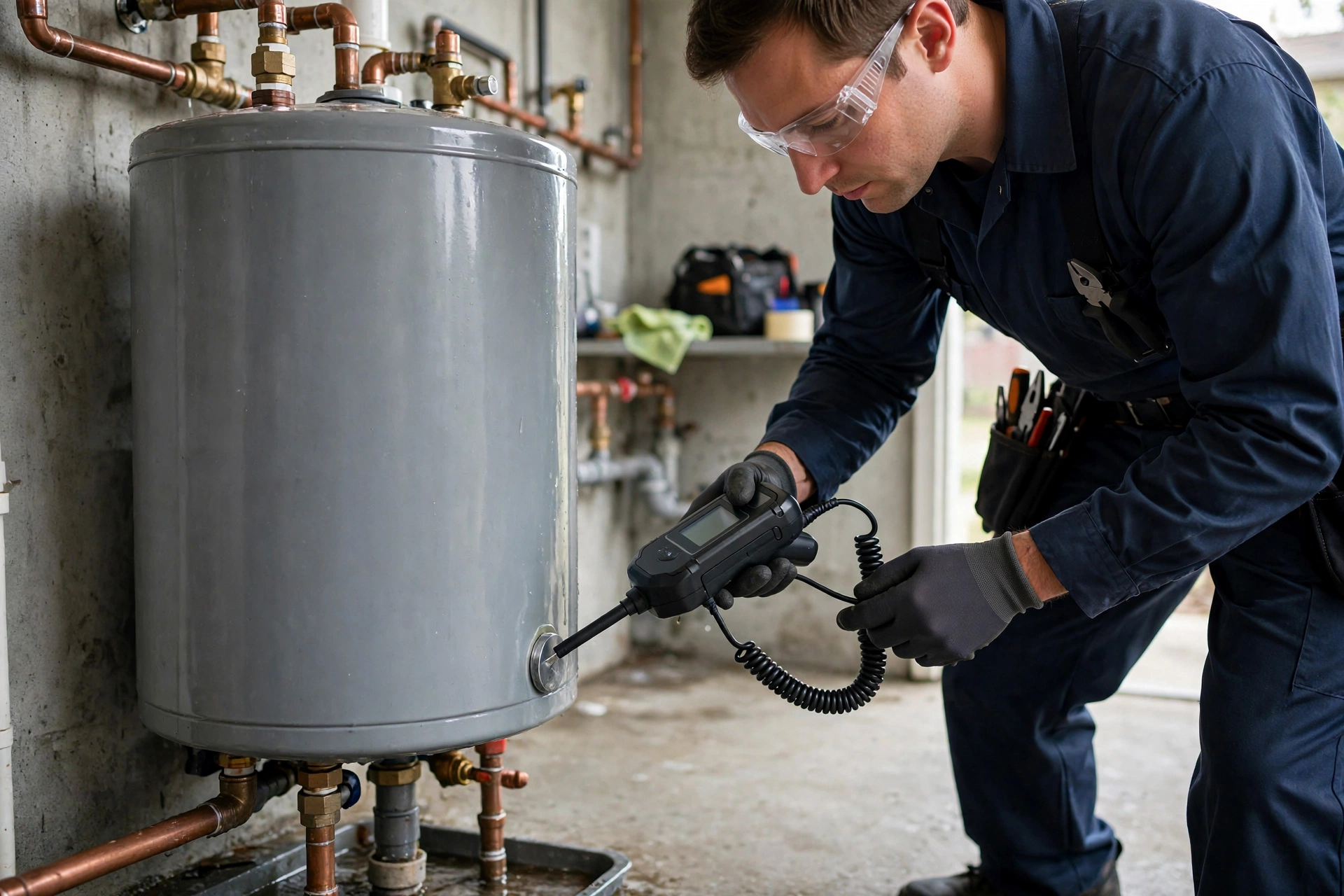Water heater making rumbling noise